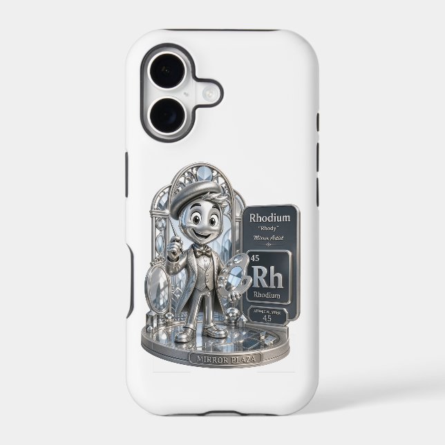 Rhodium character from the ATOMIVRA™ (Back)