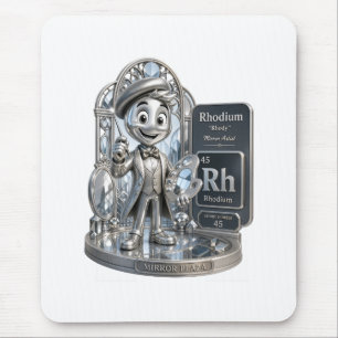 Rhodium character from the ATOMIVRA™ Mouse Pad