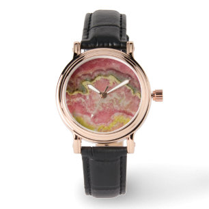Rhodochrosite Watch