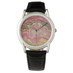 Rhodochrosite Watch