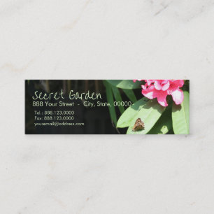 Rhododendron 2 mini business card