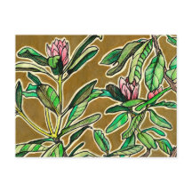 Rhododendron Azalea Spring Flowers Floral Sketch