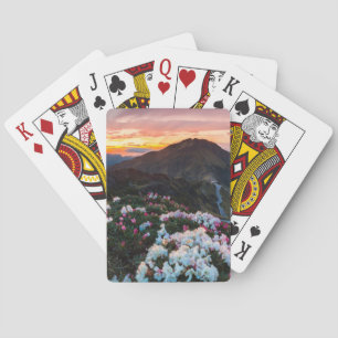 Rhododendron Blooming Taroko National Park Playing Cards