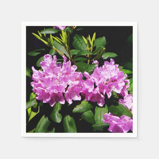 Rhododendron Closeup Napkin (Front)