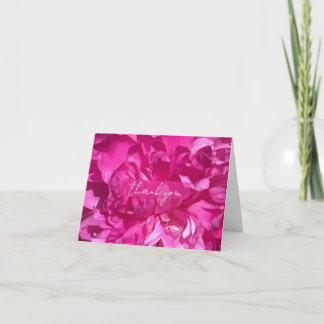 Rhododendron Flower Thank You Note Card