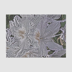 RHODODENDRON FLOWERS TISSUE PAPER