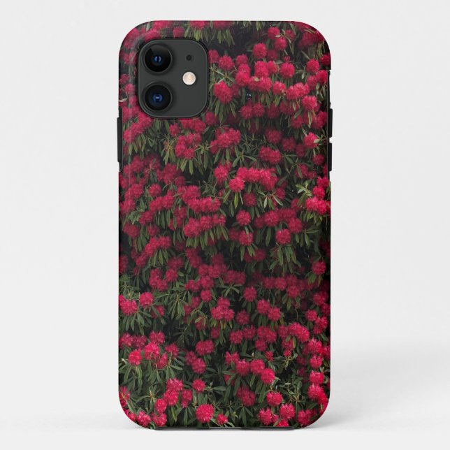 Rhododendron Shrub in Full Flower Case-Mate iPhone Case (Back)