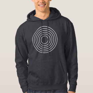 Rholmn (Outlined Gray) Hoodie