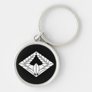 Rhombic climbing wisteria key ring