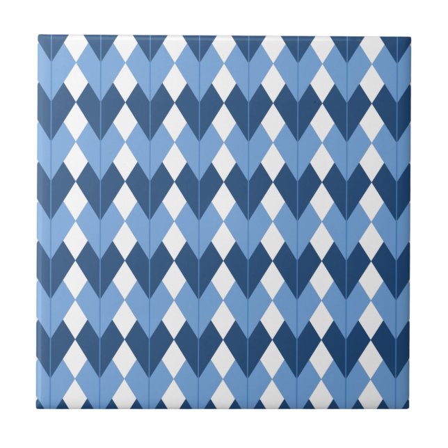Rhombus Design Tile (Front)