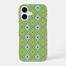 Rhombus Geometrical Green Blue 