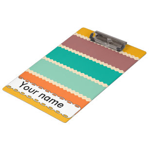 Rhombus rows abstract design clipboard