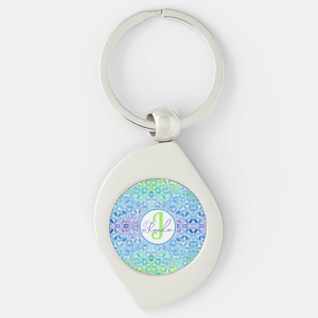 Rhonda Mosaic Keychain (Front)