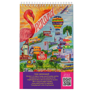 Rhonda Scott Art 2024 Calendar