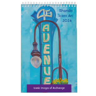Rhonda Scott Art 2024 Calendar