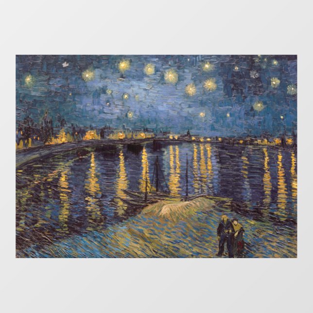 Rhone Riverfront Starry Night River View (Sheet)