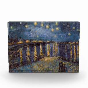 Rhone Riverfront Starry Night River View Photo Block