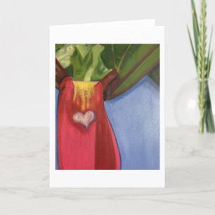 Rhubarb Card