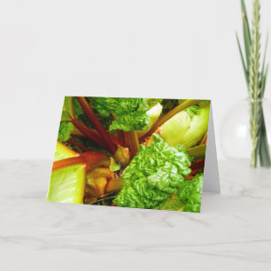 Rhubarb Card