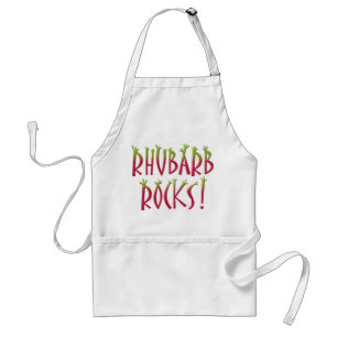 Rhubarb Rocks Standard Apron