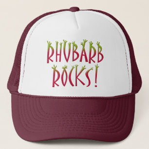 Rhubarb Rocks Trucker Hat