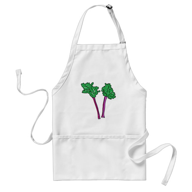 Rhubarb Standard Apron (Front)
