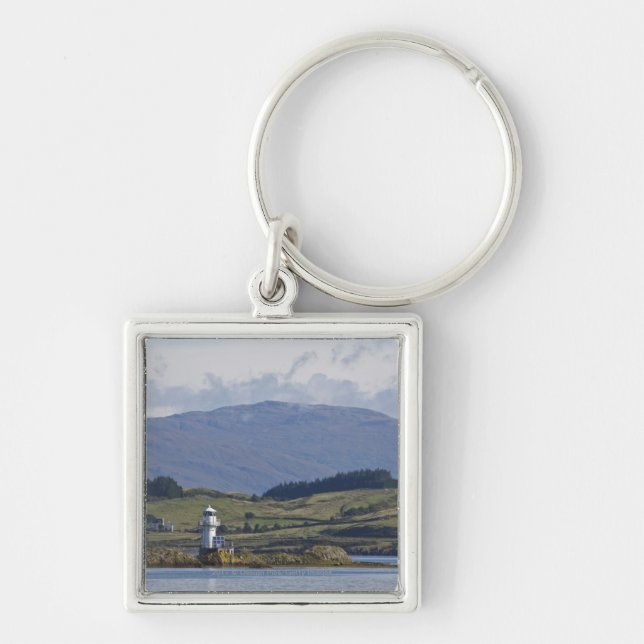 Rhue Lighthouse Key Ring (Front)