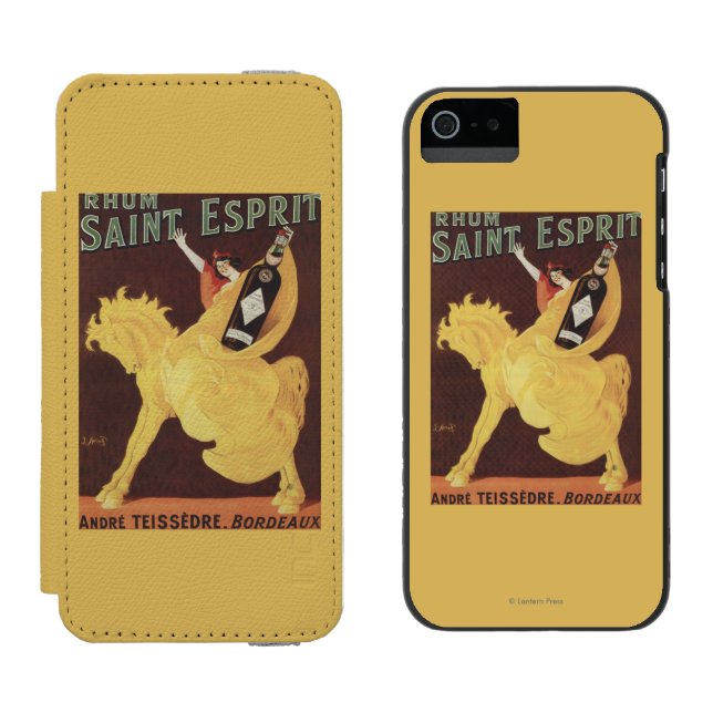 Rhum Saint Esprit - Andre Teissedre Promo Incipio iPhone Wallet Case (Side by Side)