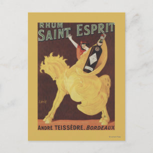 Rhum Saint Esprit - Andre Teissedre Promo Postcard