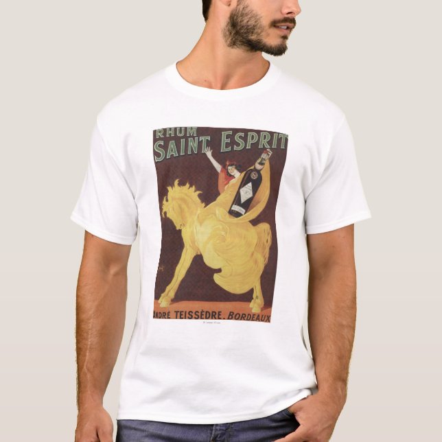 Rhum Saint Esprit - Andre Teissedre Promo T-Shirt (Front)