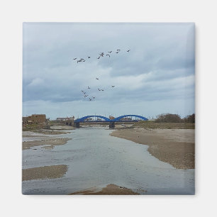 Rhyl Blue Bridges Magnet