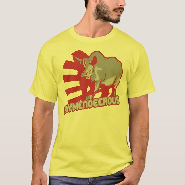 rhymenocerous rhymnocerous hiphopapotamus T-Shirt (Front)