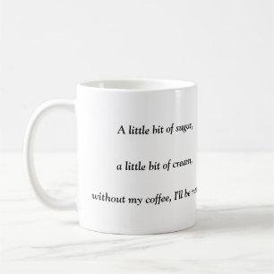 Rhyming Poetry Coffee Cup/Mug Mug