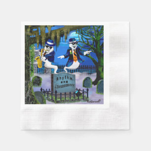 Rhythm and Booos Cocktail Napkins