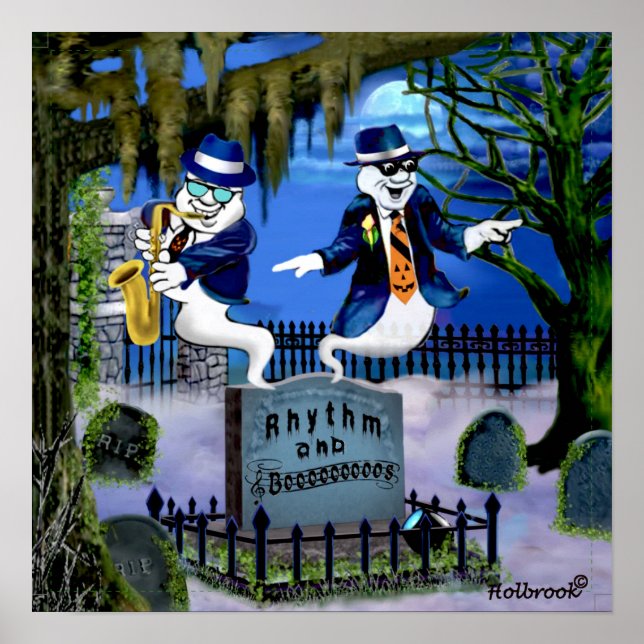 RHYTHM AND BOOOS POSTER (Front)