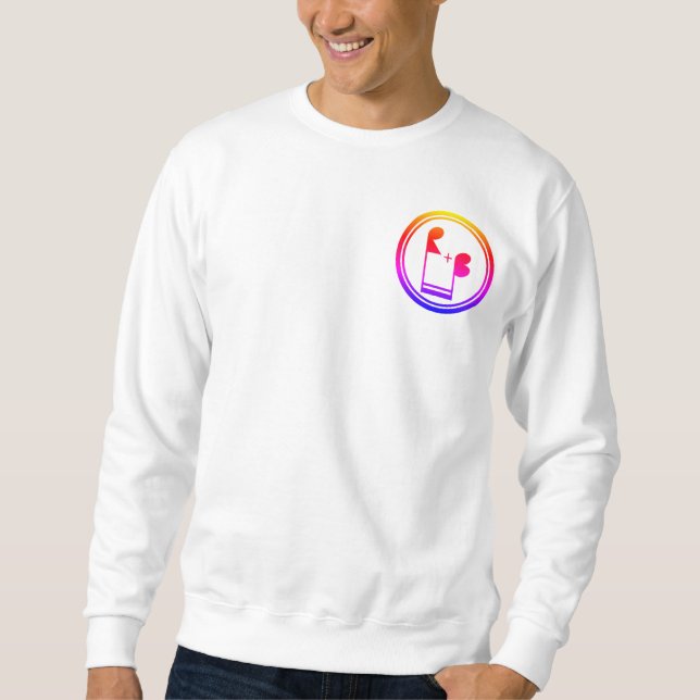 Rhythm & Blue Rainbow Logo Sweatshirt (Front)