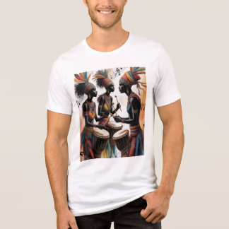 ✨Rhythm Drum Music Artistic Design Tri-Blend Shirt