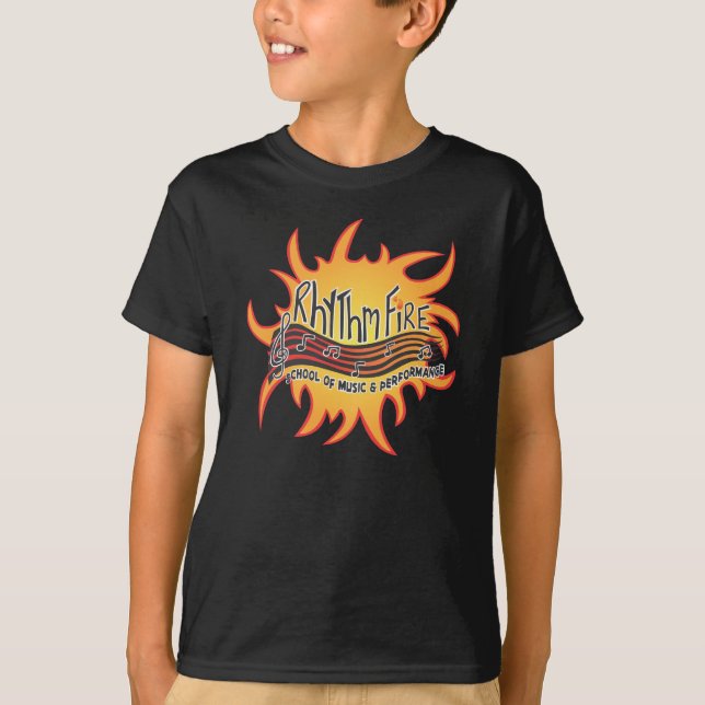 Rhythm Fire Logo T-Shirt (Front)