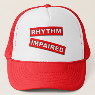Rhythm Impaired Funny Hat Humour