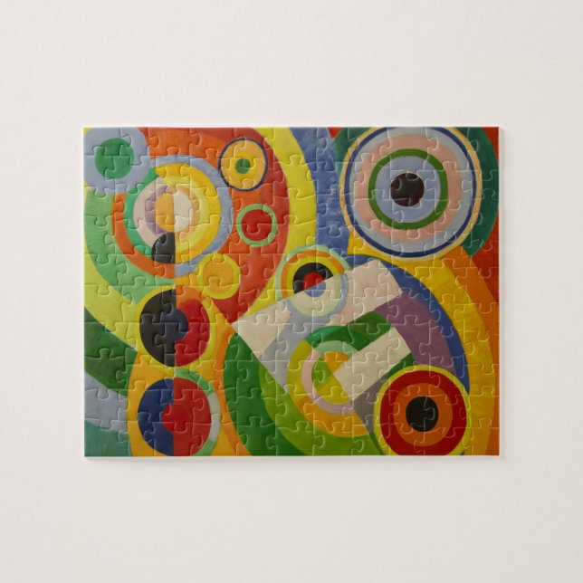 Rhythm Joie de vivre by Robert Delaunay 1930 Jigsaw Puzzle (Horizontal)
