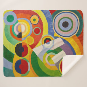 Rhythm, Joy of Life   Robert Delaunay   Sherpa Blanket