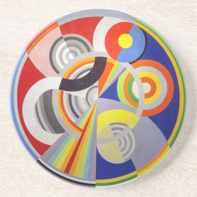 Rhythm No 1 | Robert Delaunay | Coaster (Front)