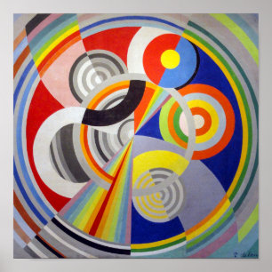 Rhythm No 1 Robert Delaunay Poster