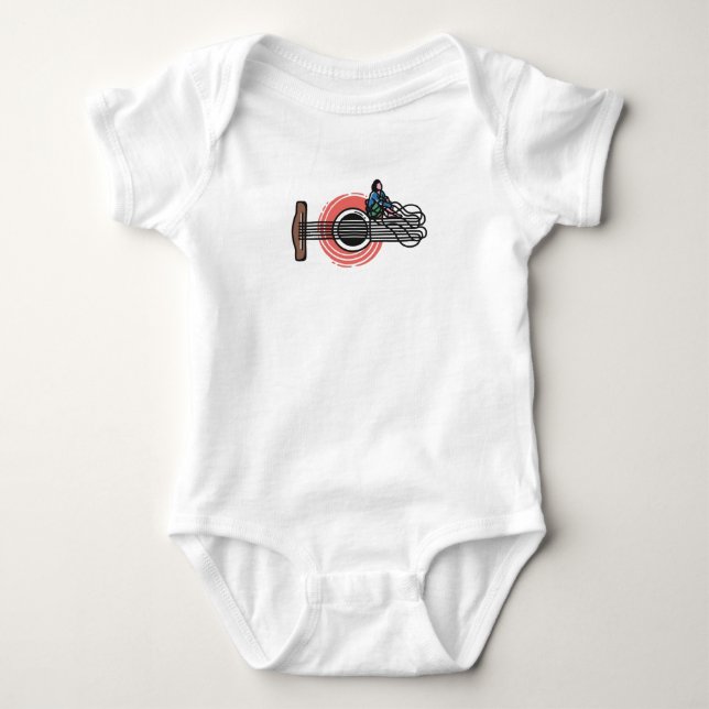 Rhythm of Life Baby Bodysuit (Front)
