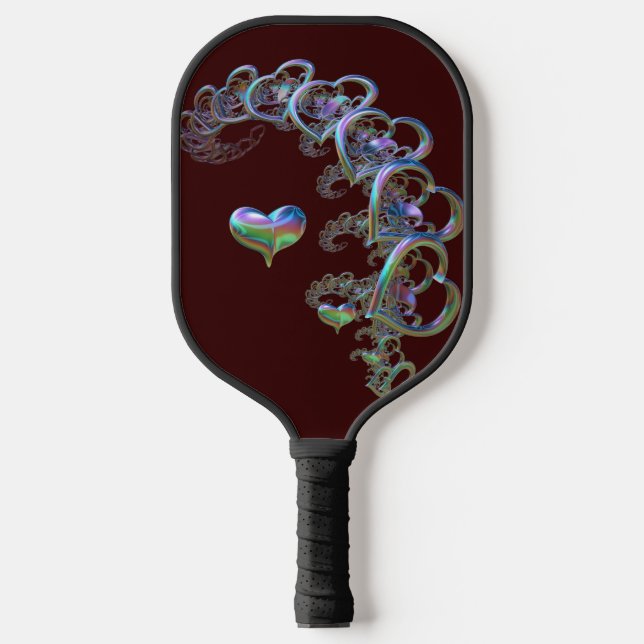 Rhythm of the Heart Pickleball Paddle (Front)