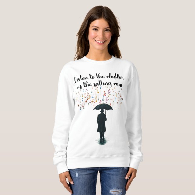 Rhythm of the Rain Women's Sweatshirt (Front Full)