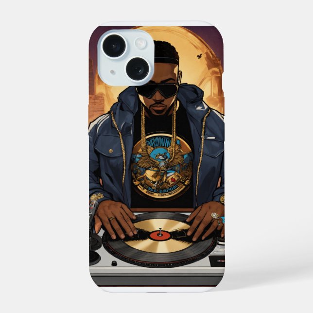 Rhythm & Vibes iPhone 15 Case (Back)