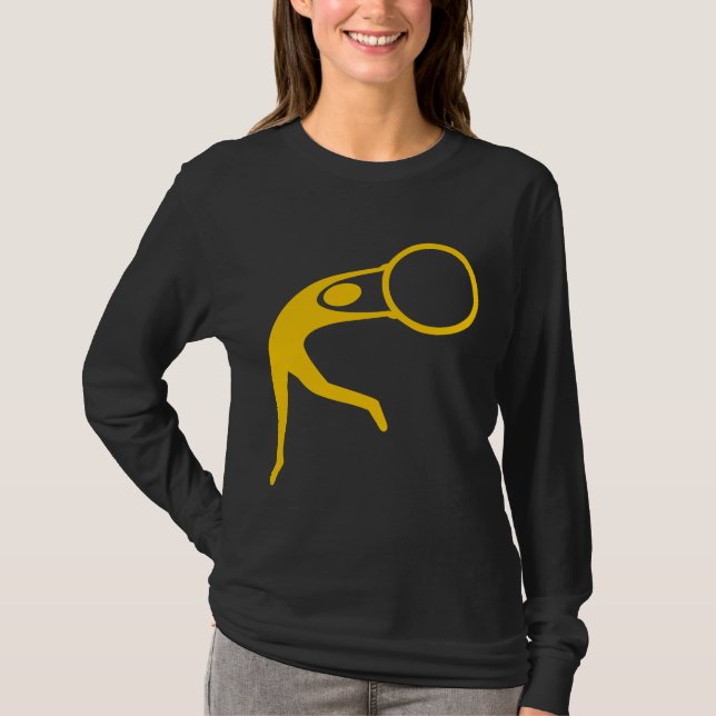 Rhythmic Gymnastic Figure - Amber T-Shirt (Front)