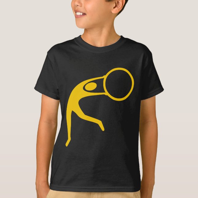 Rhythmic Gymnastic Figure - Amber T-Shirt (Front)