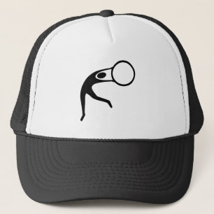 Rhythmic Gymnastic Figure - Black Trucker Hat